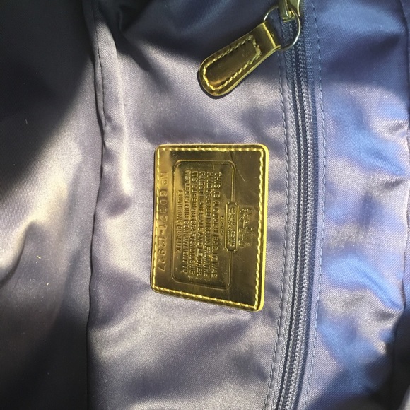 🔥 1 day sale 🔥 Black Satin Coach Bag 🔥 - Picture 4 of 8